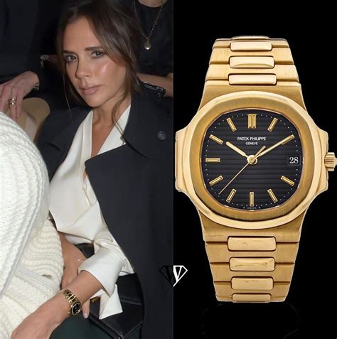 victoria beckham gold watch